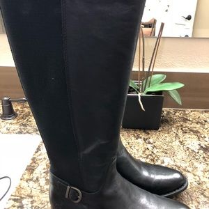 Tall black BORN boots